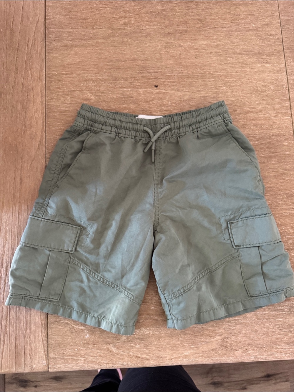 abercrombie kids Olive Green Cargo Shorts